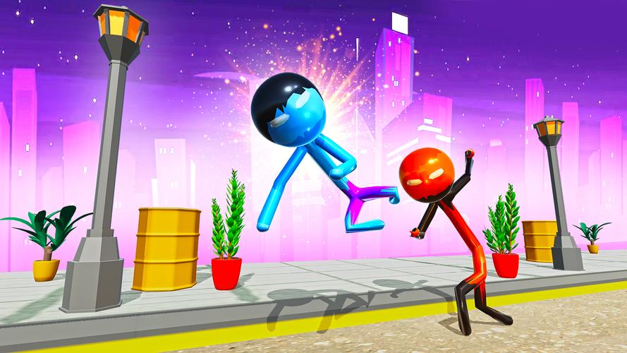 Stickman Ninja Fight: Ropehero应用截图第3张