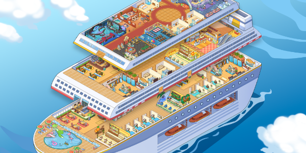 My Cruise: Idle ship Tycoon Zrzut ekranu 2