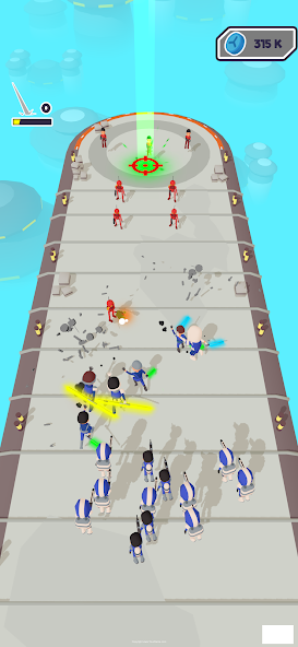 Space Army: Universe Clash Mod स्क्रीनशॉट 2