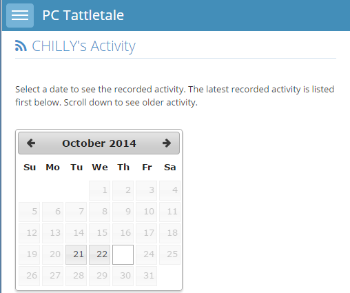 PC Tattletale Capture d'écran 3