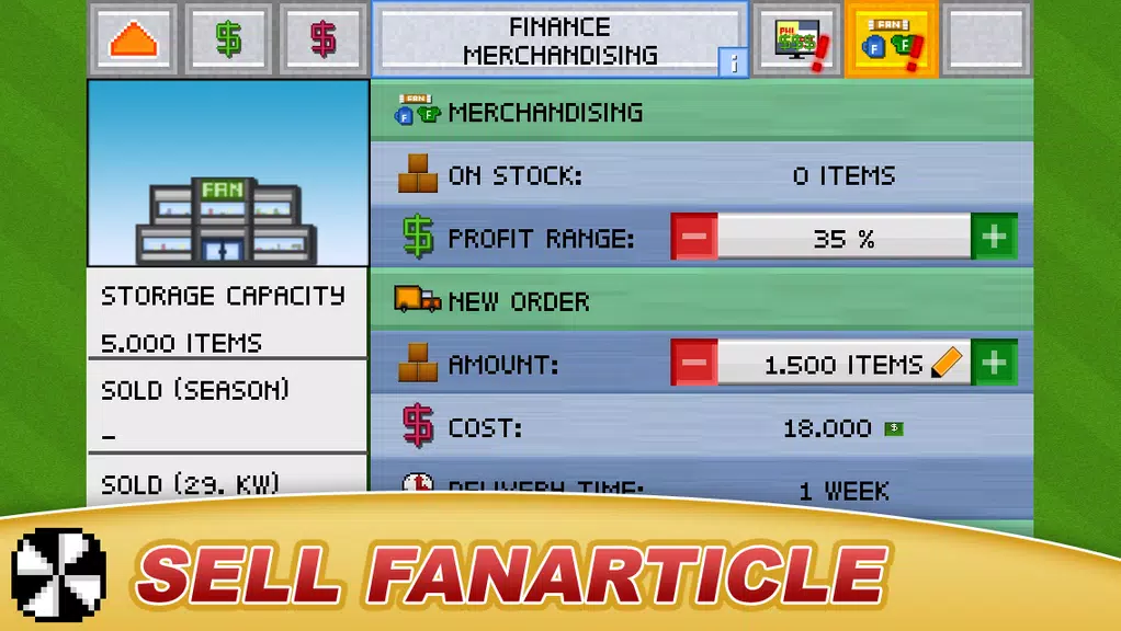 Soccer Pocket Manager 螢幕截圖 3