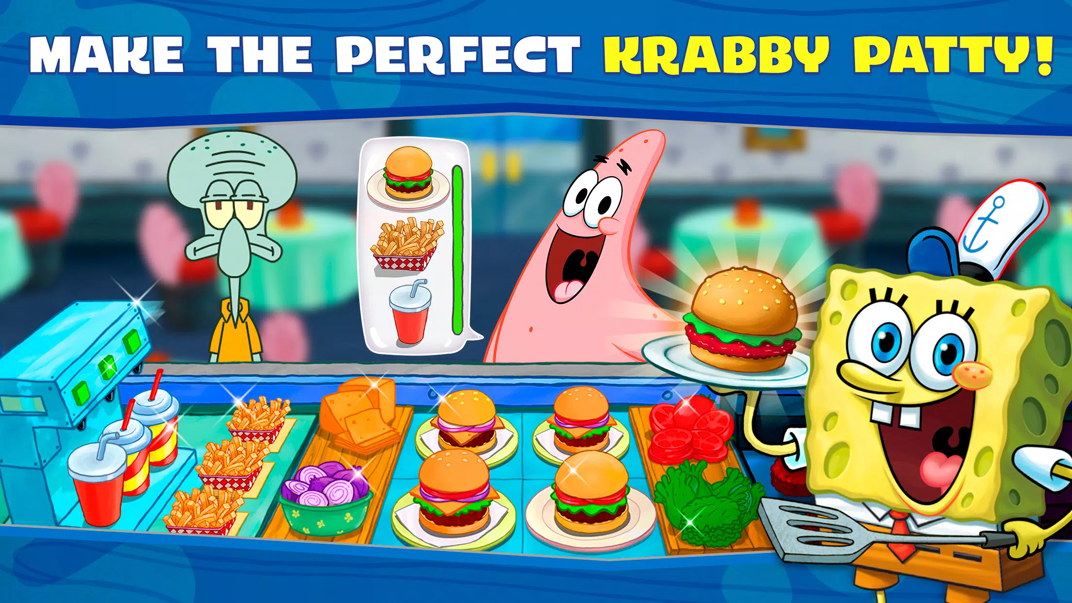 SpongeBob: Krusty Cook-Off Ảnh chụp màn hình 1