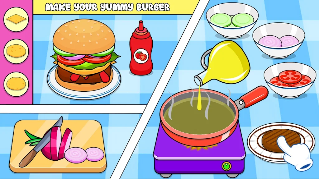 Kitchen Set Cooking Games Ảnh chụp màn hình 0