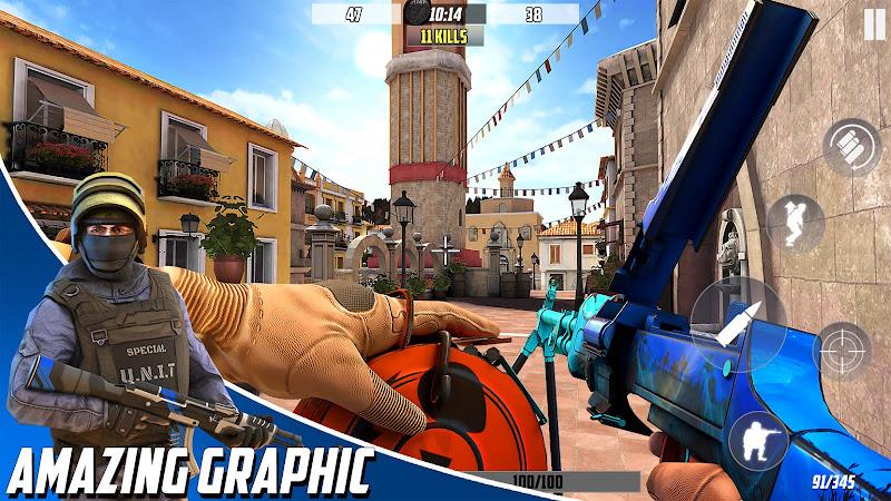 Hazmob: FPS Gun Shooting Games ภาพหน้าจอ 3