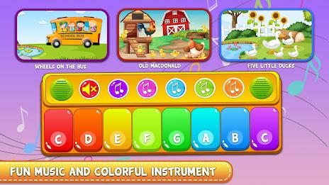 Piano Game: Kids Music Game Ekran Görüntüsü 0