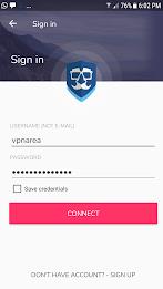 VPN Area: Best VPN for Android Zrzut ekranu 3