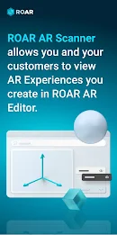 ROAR Augmented Reality App Captura de tela 0