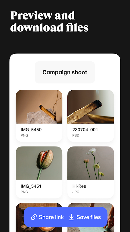 WeTransfer : File Transfer 螢幕截圖 3