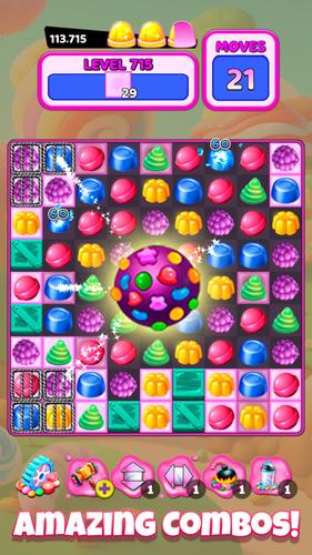 Colorful Gummy Blast 스크린샷 2