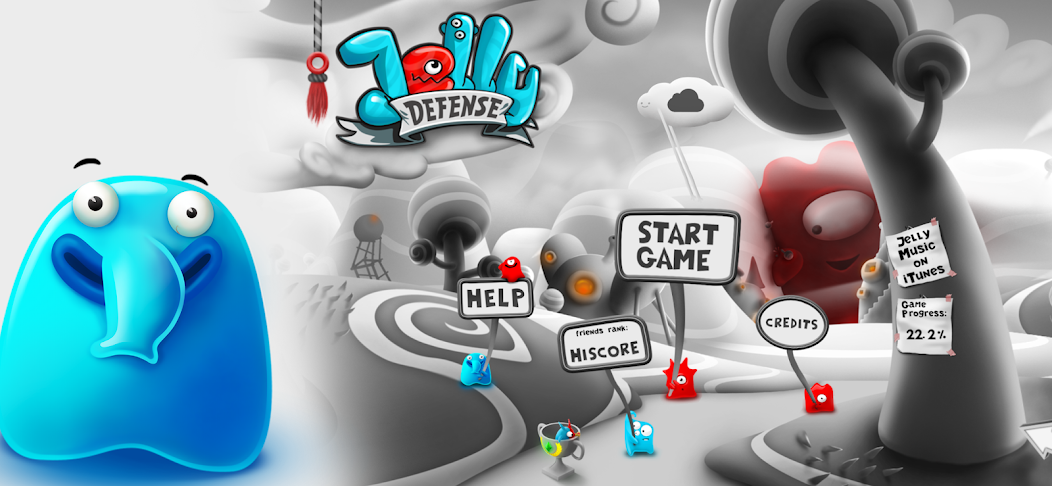 Jelly Defense Mod Captura de pantalla 3