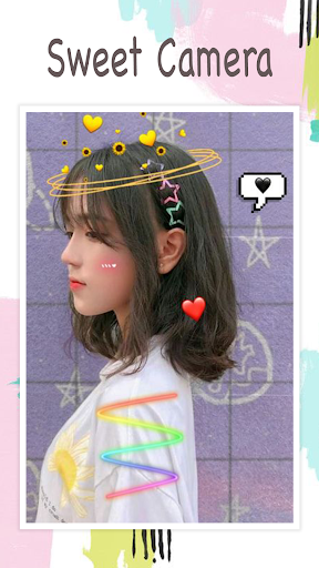 Live face sticker sweet camera应用截图第2张