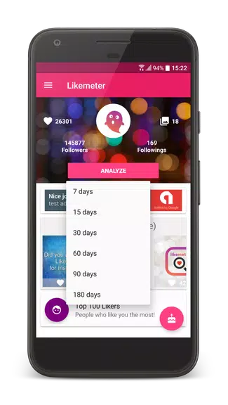 Likes & Ghost Followers for Instagram स्क्रीनशॉट 2