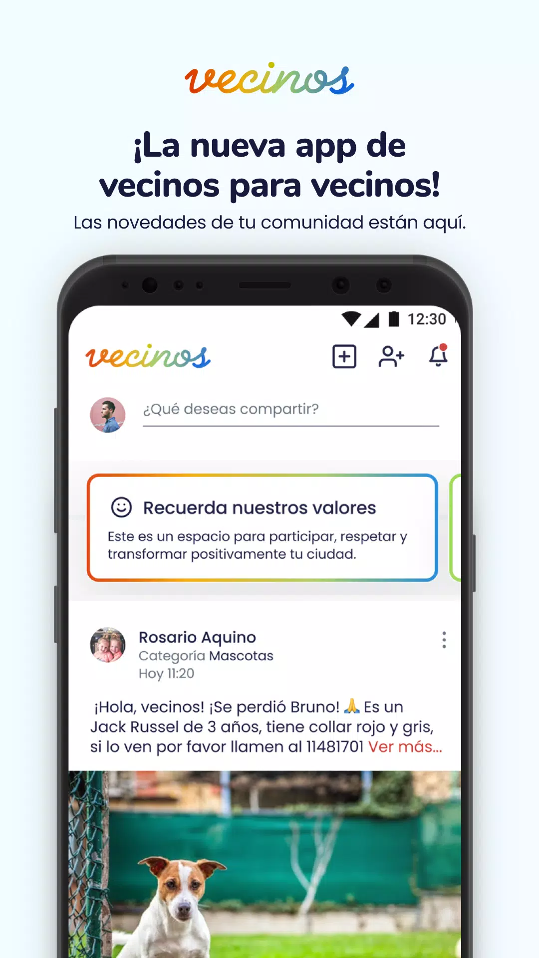 Vecinos App Capture d'écran 0