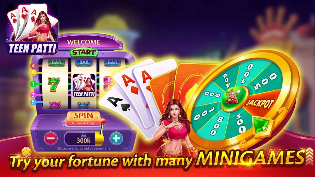 Teen Patti Indian 3 Patti Game Captura de pantalla 1