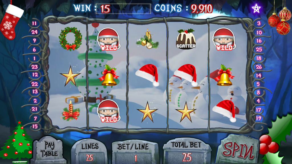 Christmas Jackpot : Real Casino Slot Master 777 स्क्रीनशॉट 2