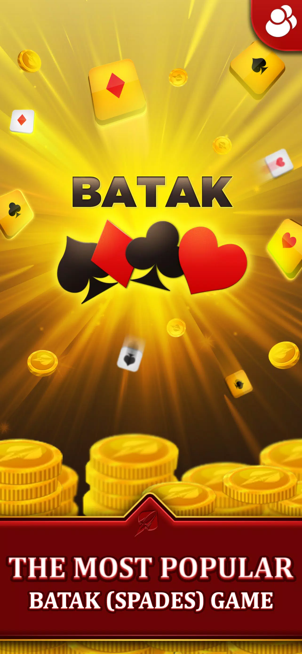 Spades - Batak Online HD Скриншот 0