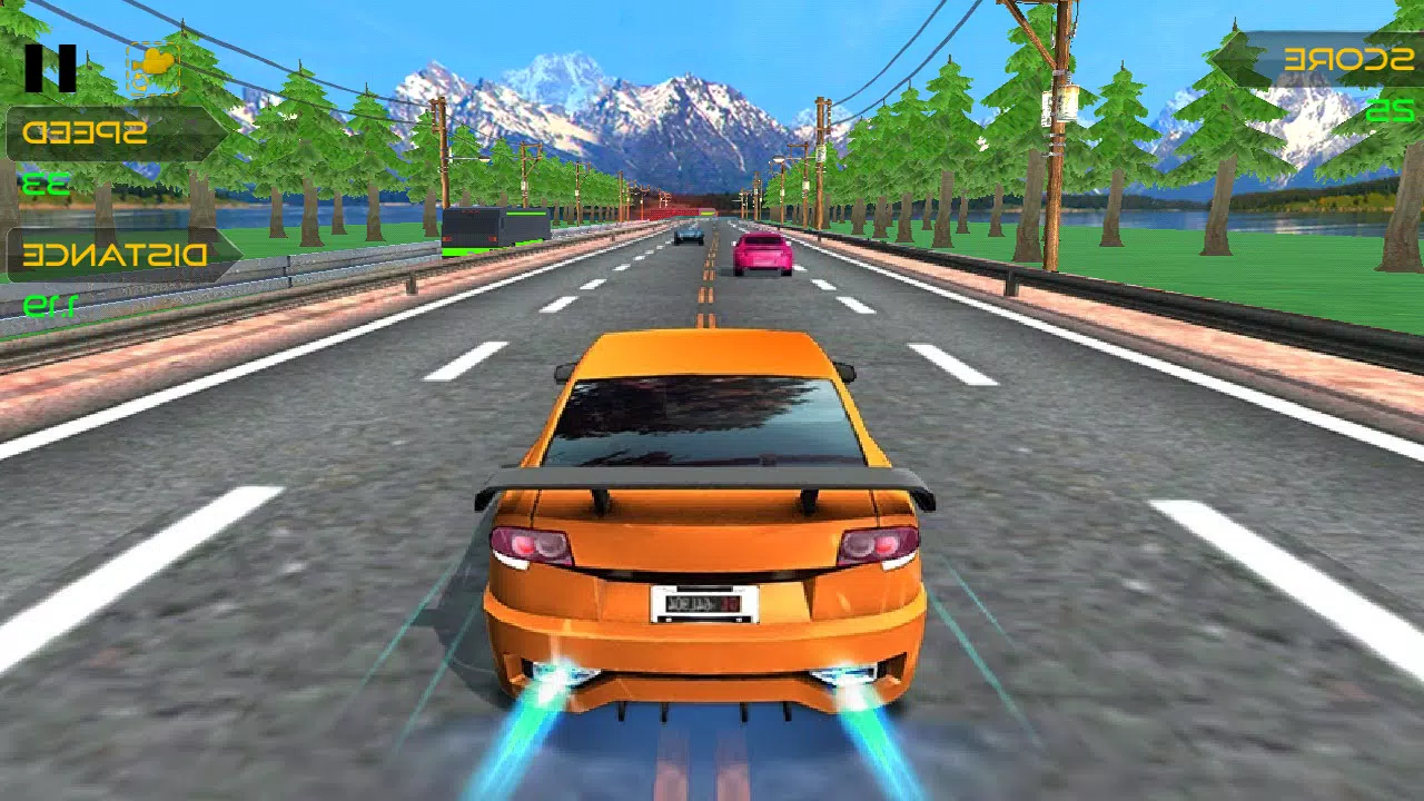 Highway Traffic Drift Cars Racer Zrzut ekranu 2