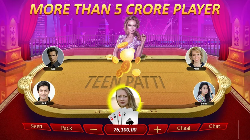 Teen Patti Gold + flash rummy poker callbreak 螢幕截圖 1