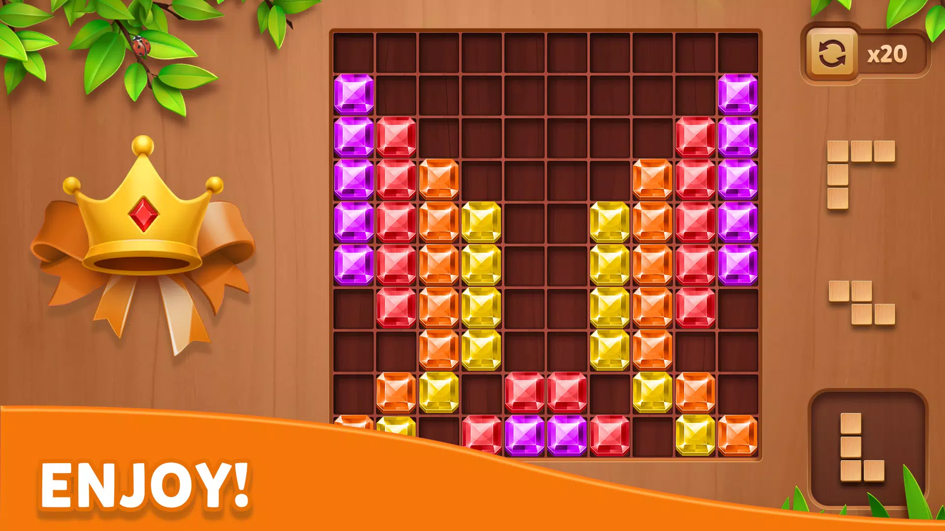 Cube Block - Woody Puzzle Game スクリーンショット 3