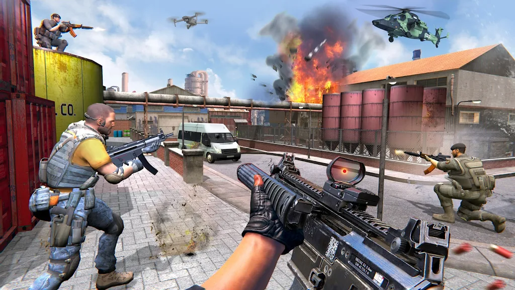 Fps Ops Gun Shooting Games ภาพหน้าจอ 0