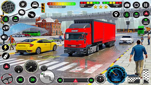 Crazy Truck Transport Car Game Captura de pantalla 1