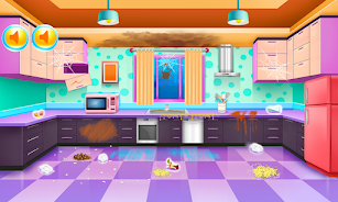 burger maker game cooking Ekran Görüntüsü 1