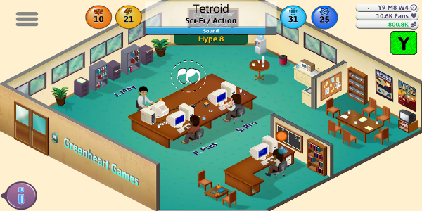 Game Dev Tycoon Скриншот 1