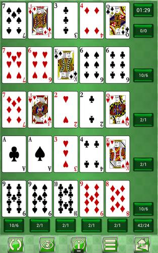 Poker Solitaire Captura de tela 0