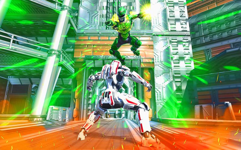 Hero Dino Robot Warrior Battle Captura de pantalla 1