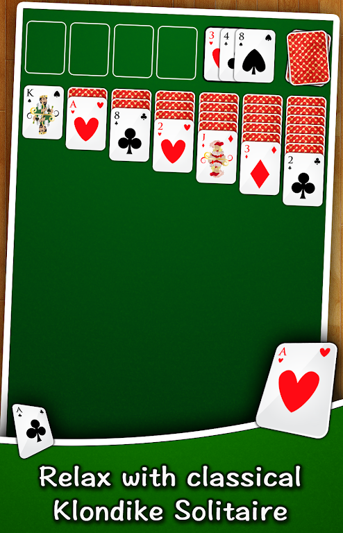 Solitaire FRVR - Big Cards Classic Klondike Game Tangkapan skrin 0
