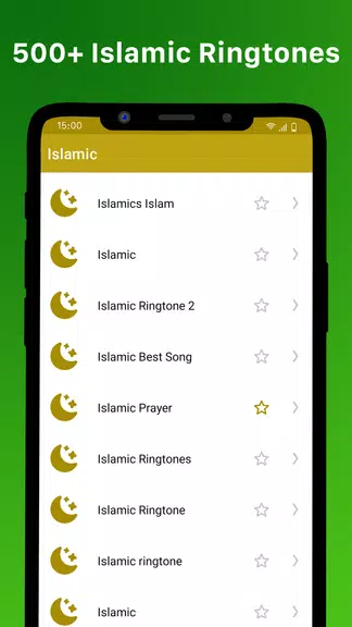 Islamic Ringtones - Nasheed Mp Ảnh chụp màn hình 0