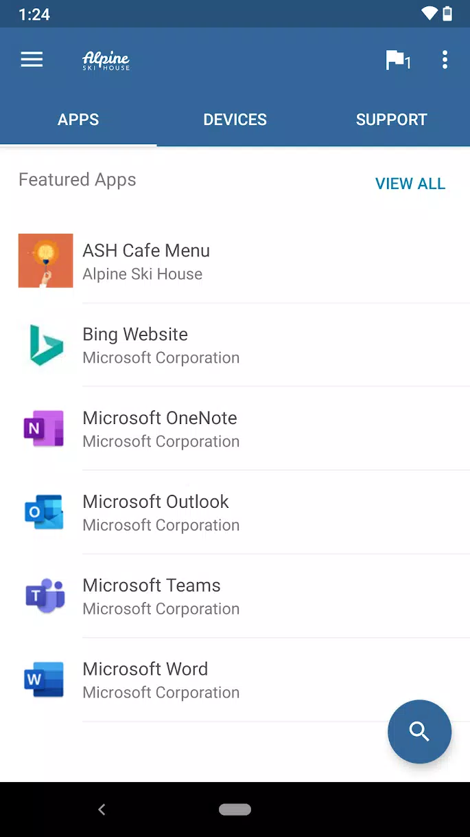 Portail entr. Microsoft Intune Capture d'écran 1