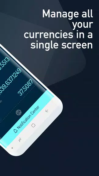 Cryptocurrency Rate Converter Captura de pantalla 1