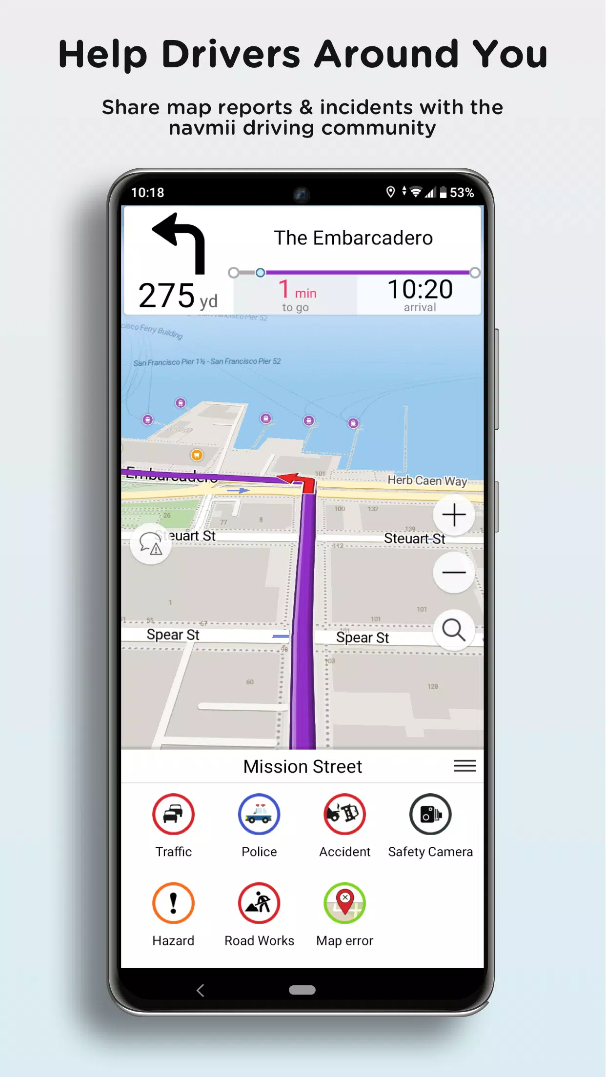 Navmii GPS World (Navfree) 螢幕截圖 1
