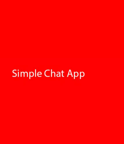 Simple Chat App ဖန်သားပြင်ဓာတ်ပုံ 2