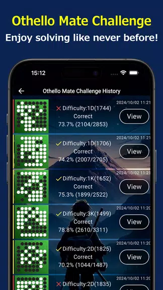 Othello Quest - Online Othello 螢幕截圖 3