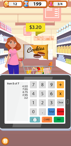 Supermarket Cashier Simulator 螢幕截圖 1