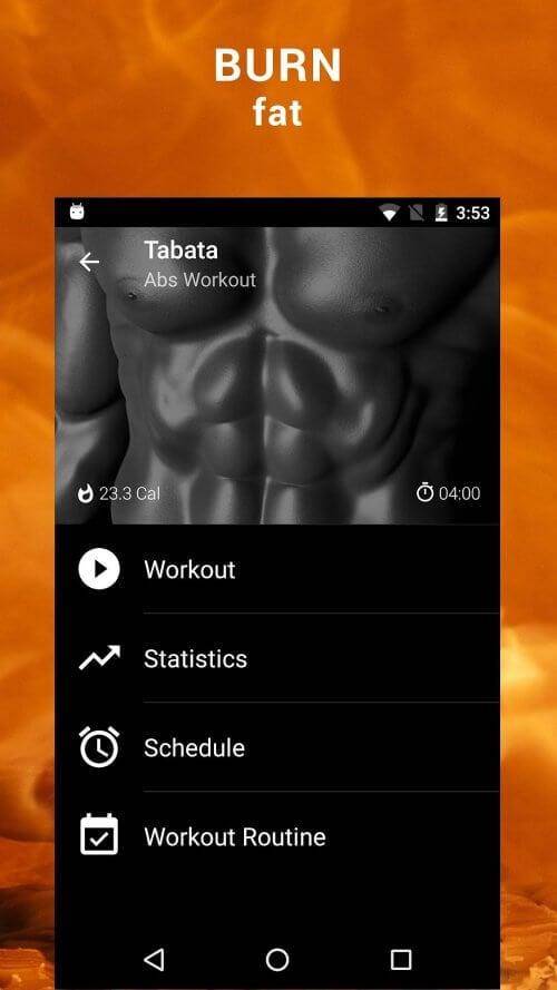 HIIT workout Captura de tela 2