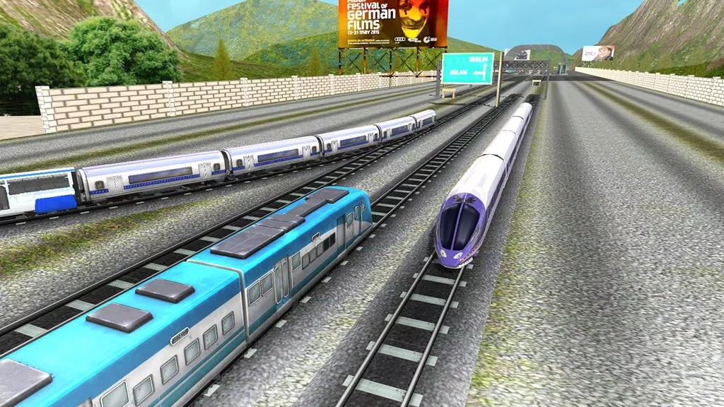 Euro Bullet Train Simulator Скриншот 2