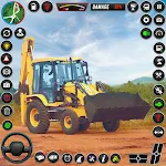 Snow Excavator Game: JCB Games