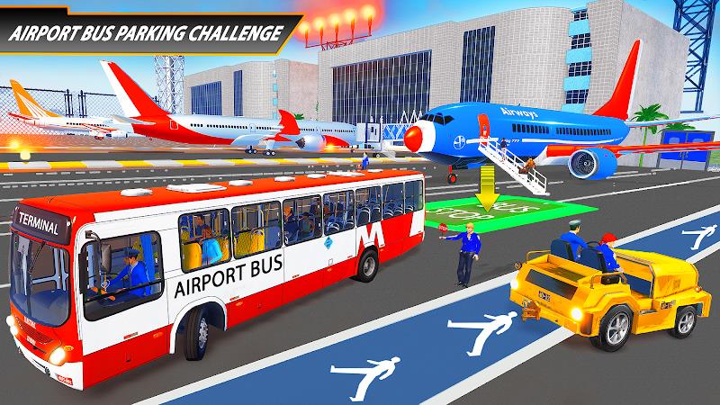 City School Bus Driving Sim 3D 螢幕截圖 1