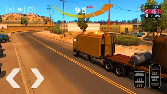 American Truck Simulator स्क्रीनशॉट 1