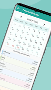 Appointments Planner Calendar Скриншот 1