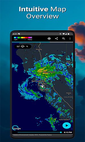 Rain Alarm Capture d'écran 0