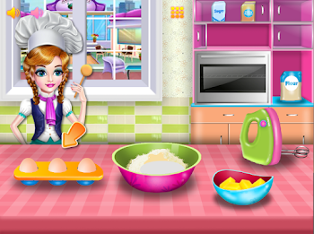 Girls cooking special cake ภาพหน้าจอ 2