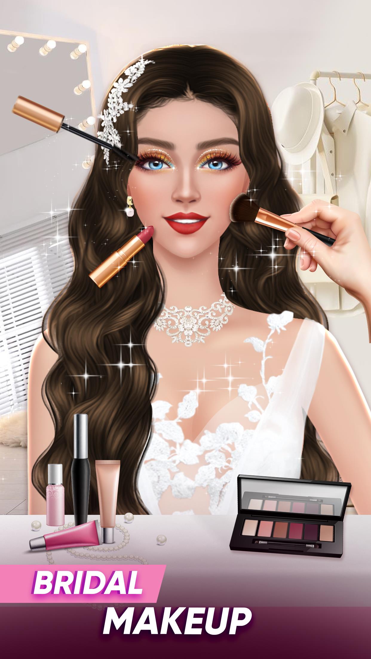 Wedding Dress Up Bridal Makeup Ekran Görüntüsü 1