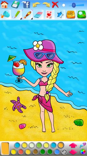 Splash of Fun Coloring Game Ekran Görüntüsü 0