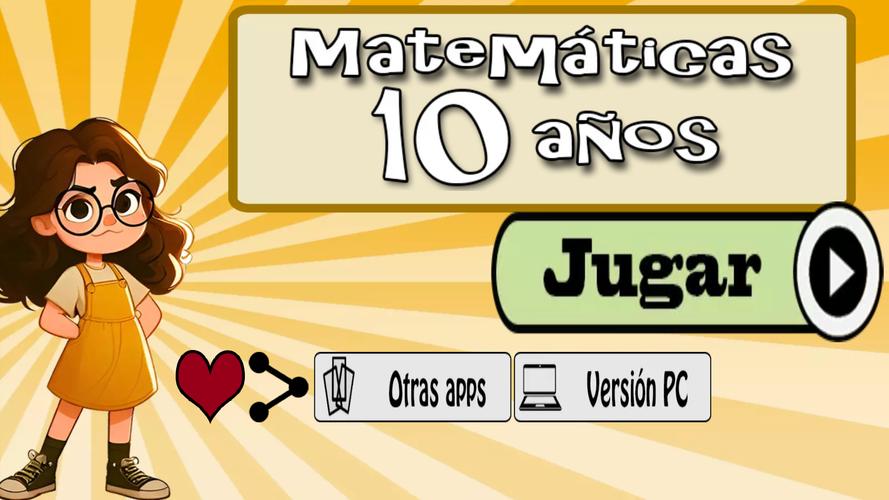 Matemáticas 10 años 스크린샷 0