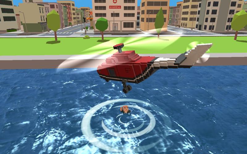Helicopter Rescue Simulator ภาพหน้าจอ 3