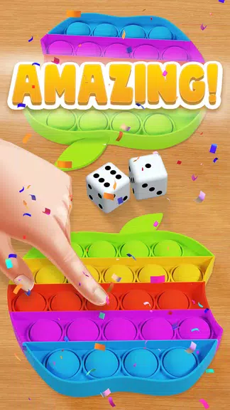 Pop It 3D Popit Dice Captura de tela 2